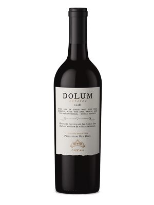 2018 Dolum Estates Cask #11 Proprietary Red Wine
